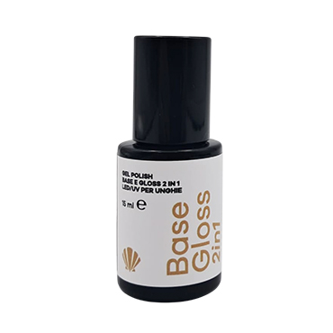 GEL POLISH 2IN1 BASE-GLOSS 15 ML